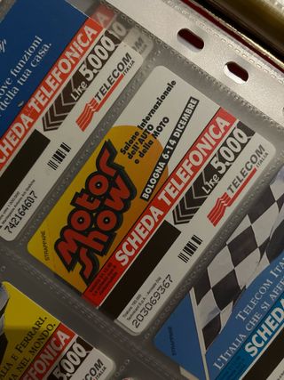 Scheda telefonica Valentino Rossi