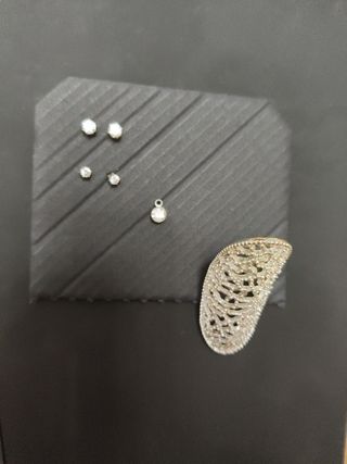Lote bisutería pendientes, anillo