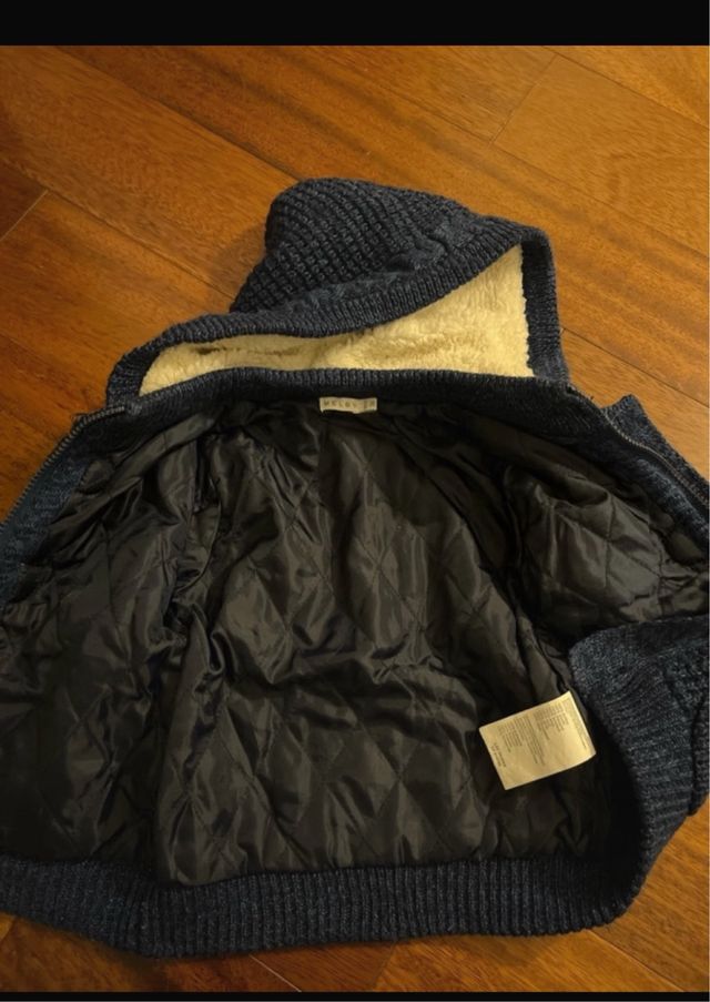 Giacca bambino in lana blu Melby 36 mesi