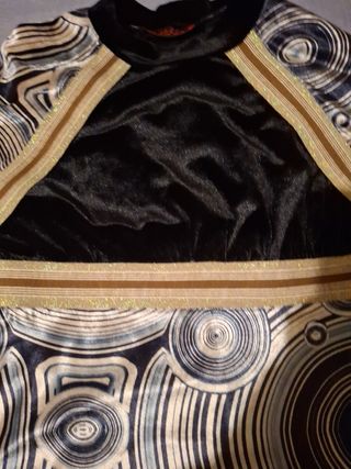 Vestido fiesta nuevo terciopelo.