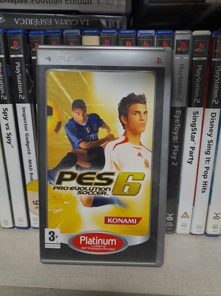 Videojuego psp pes 6