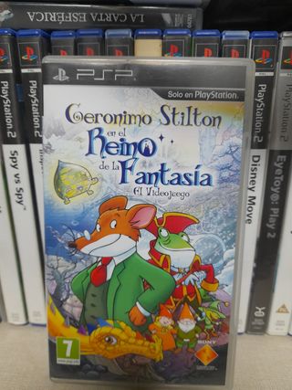 Videojuego psp geronimo stilton