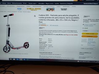 Patinete hudora Big well 205 nuevo