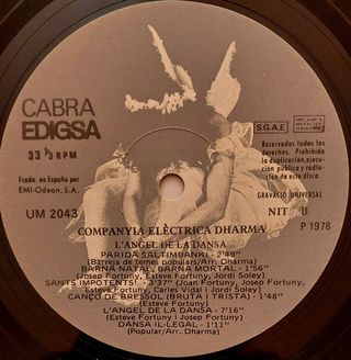 Companyia Elèctrica Dharma – L'Àngel De La Dansa