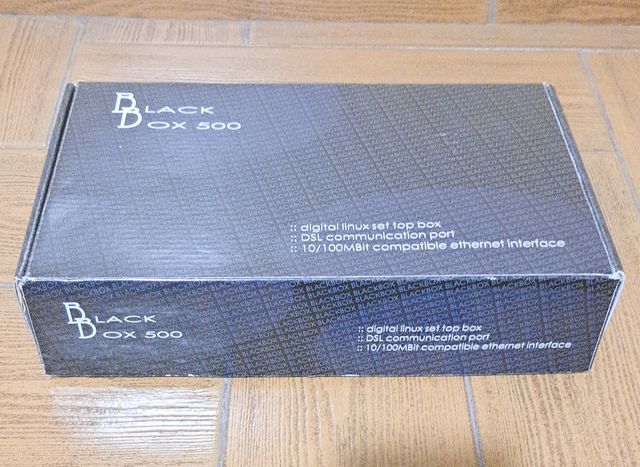 Decodificador de satélite Black Box 500