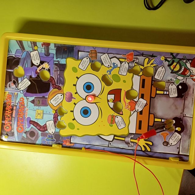 OPERACIÓN BOB ESPONJA, juego de mesa