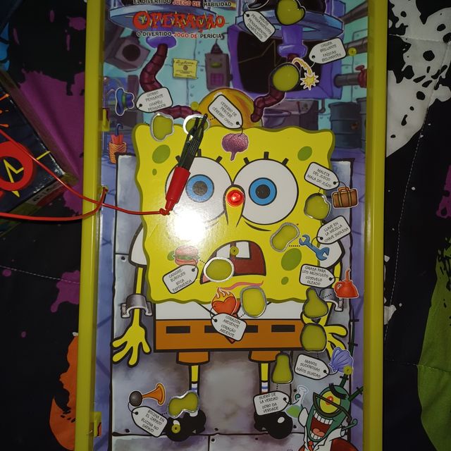 OPERACIÓN BOB ESPONJA, juego de mesa