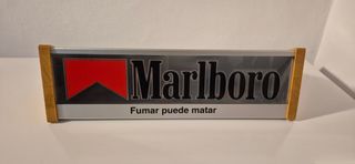 Cartel iluminado Marlboro