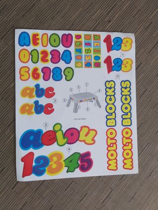 Mesa Molto con 20 Bloques