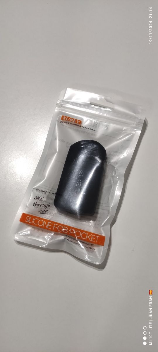 Funda silicona para llave de coche