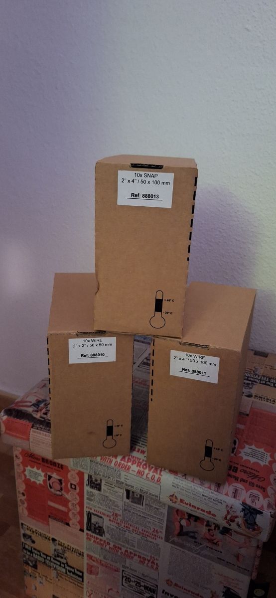 Patch originali COMPEX non aperte