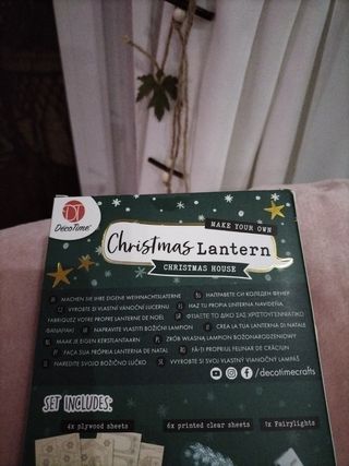 Lanterna di Natale da costruire