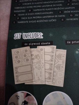 Lanterna di Natale da costruire