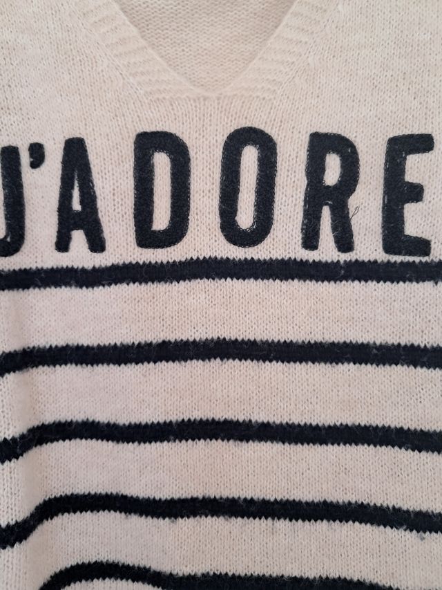 Jersey rayas tipo marinero mujer