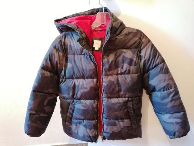 Chaqueton plumas niño