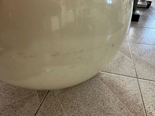 Pouf in poliestere in buone condizioni