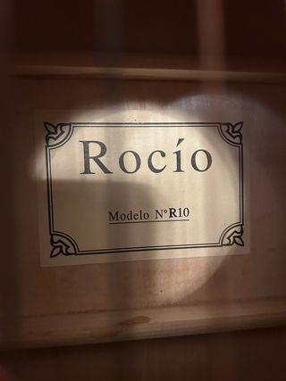 GUITARRA ESPAÑOLA ROCIO R10
