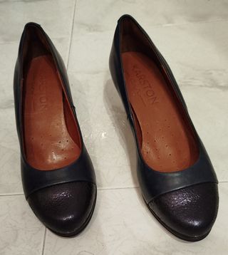 Zapatos Salón en piel NUEVOS