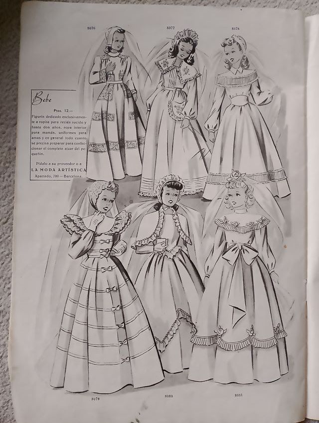 REVISTA "LA FEMME Elégante" nº 409  PATRONES MODA