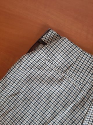 Falda pantalón a cuadros