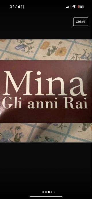 MINA Lotto box dvd + 4 cd