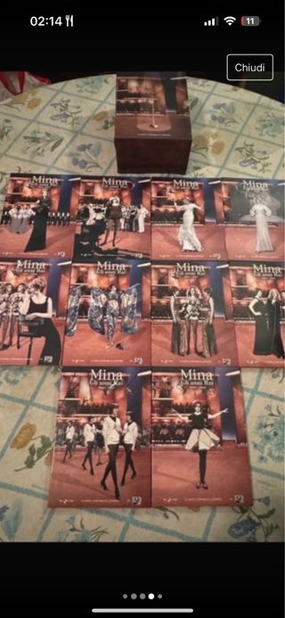 MINA Lotto box dvd + 4 cd