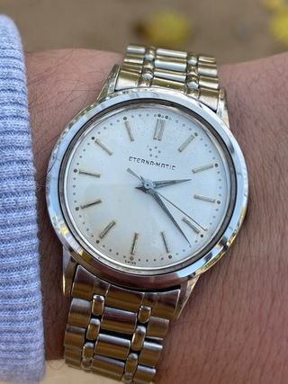 Eterna matic reloj vintage hombre automatico