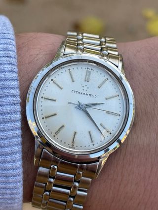 Eterna matic reloj vintage hombre automatico