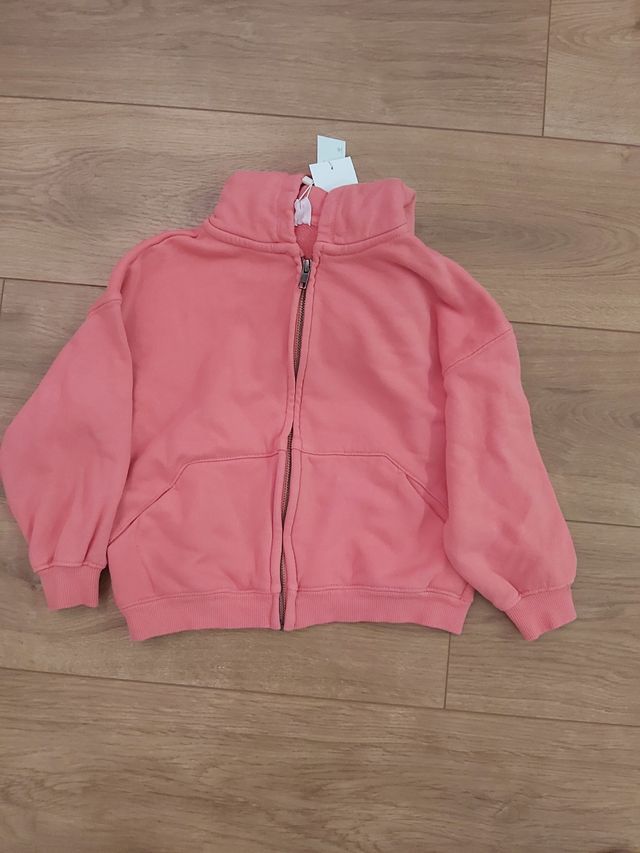 Sudadera coral 3-4años