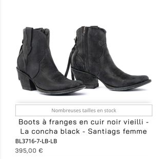 Botines vaqueros 