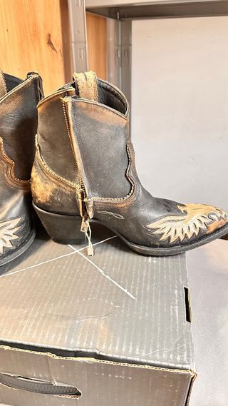 Botines vaqueros 