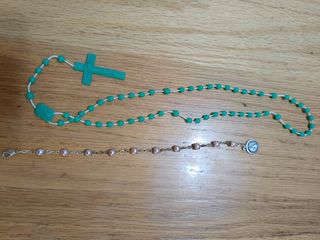  bracciale e rosario