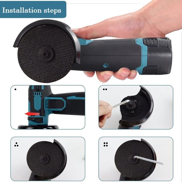 Mini flex smerigliatrice 2 batterie