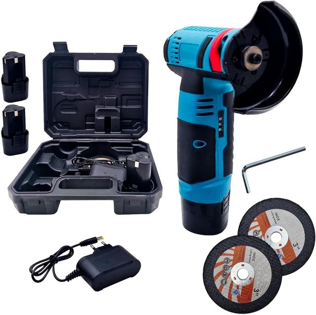 Mini flex smerigliatrice 2 batterie