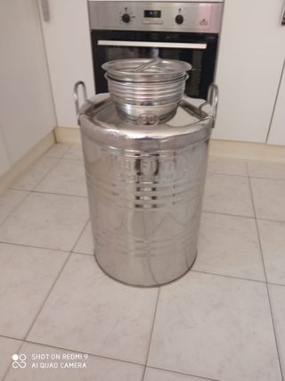 Bidone olio 