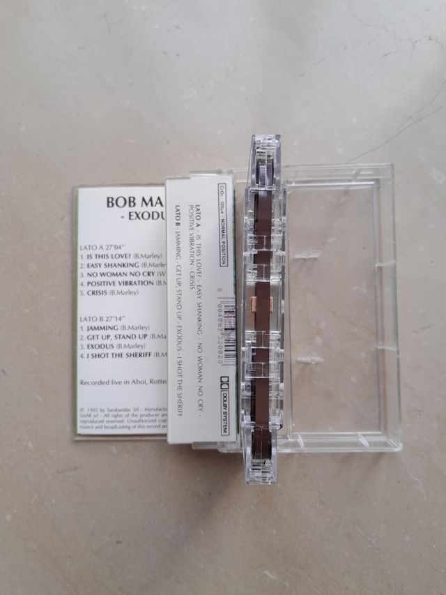 Bob Marley musicassetta