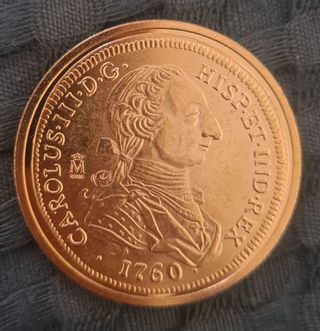 RÉPLICA MONEDA ESPAÑA CARLOS III