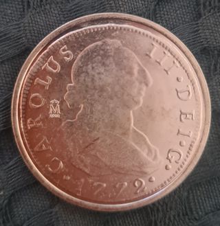 RÉPLICA MONEDA ESPAÑA CARLOS III