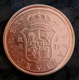 RÉPLICA MONEDA ESPAÑA CARLOS III