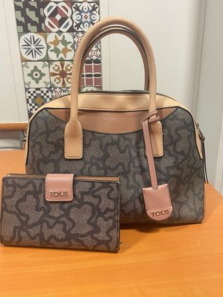 Bolso y cartera Tous, se vende el conjunto!!