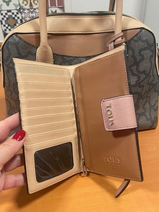 Bolso y cartera Tous, se vende el conjunto!!