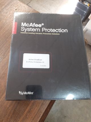 Software antivirus McAfee System Protect