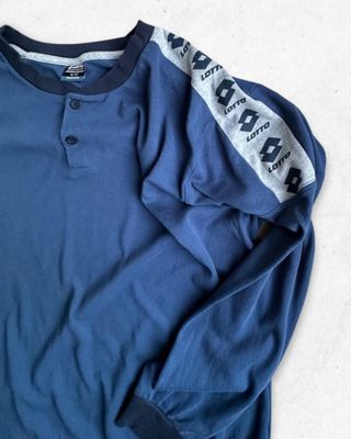 Camiseta Pijama Adulto Lotto en azul