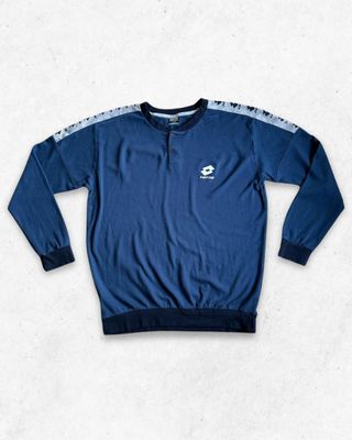 Camiseta Pijama Adulto Lotto en azul