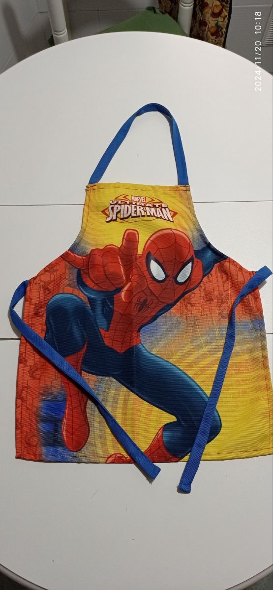 Delantal mandil Spiderman niños