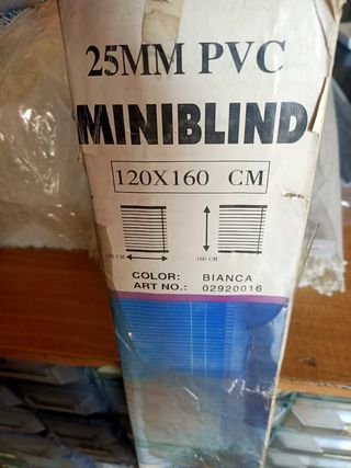 TENDA veneziana cm 120 x 160 bianca