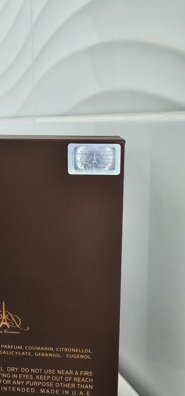 Perfume Árabe Phenomenal Quatorze Paris corner
