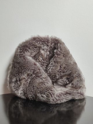 Sciarpa ad anello in pelliccia sintetica