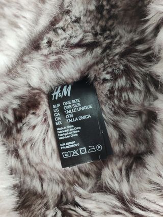 Sciarpa ad anello in pelliccia sintetica