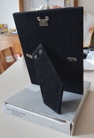 Porta foto silver plated 2